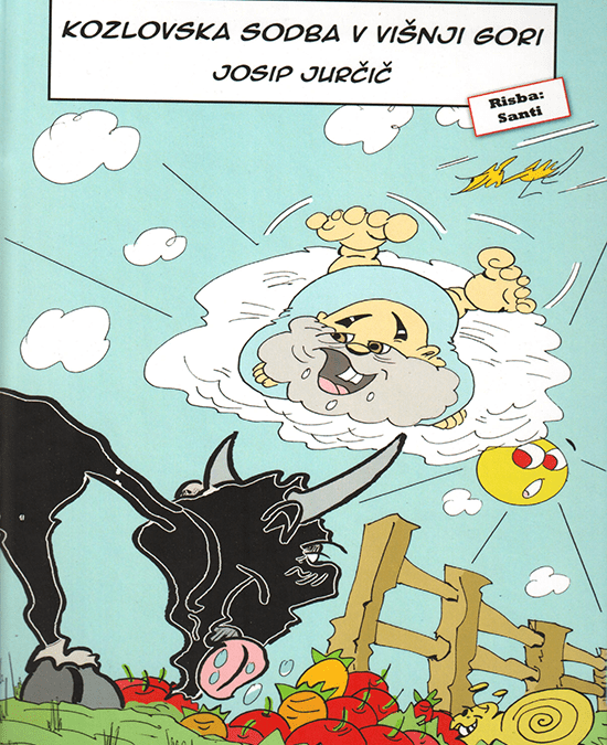 Jurčičeva Kozlovska sodba v Višnji Gori kot strip