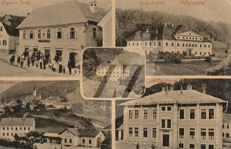 Vabilo na odprtje razstave starih razglednic Višnje Gore in okolice